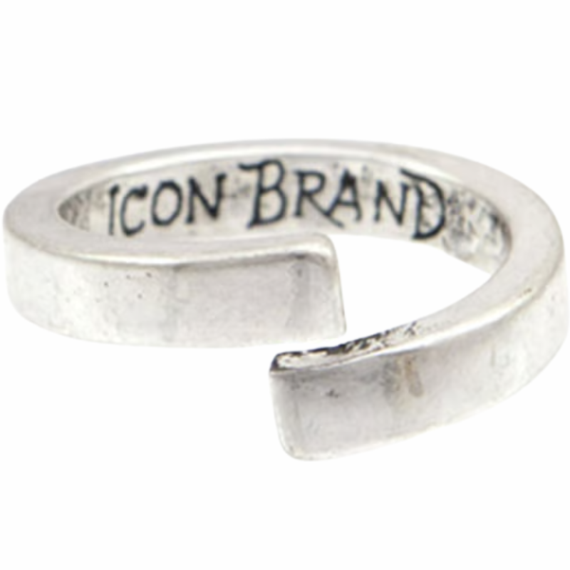 Icon Brand Collider Ring Sølv Str. Medium (1 stk)