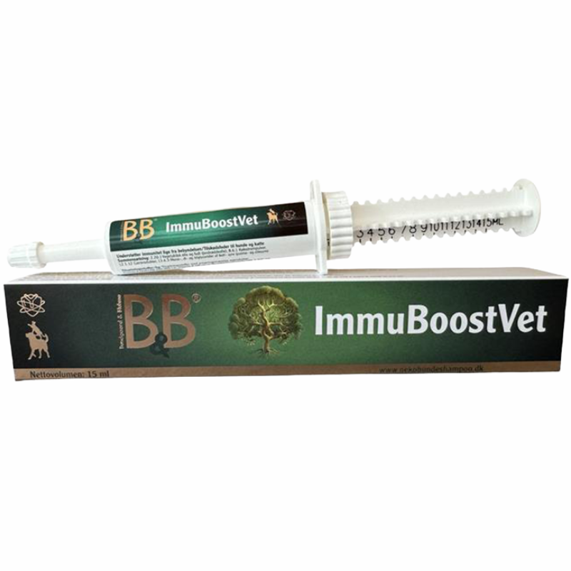 B&B ImmuBoostVet Fodertilskud (15 ml)