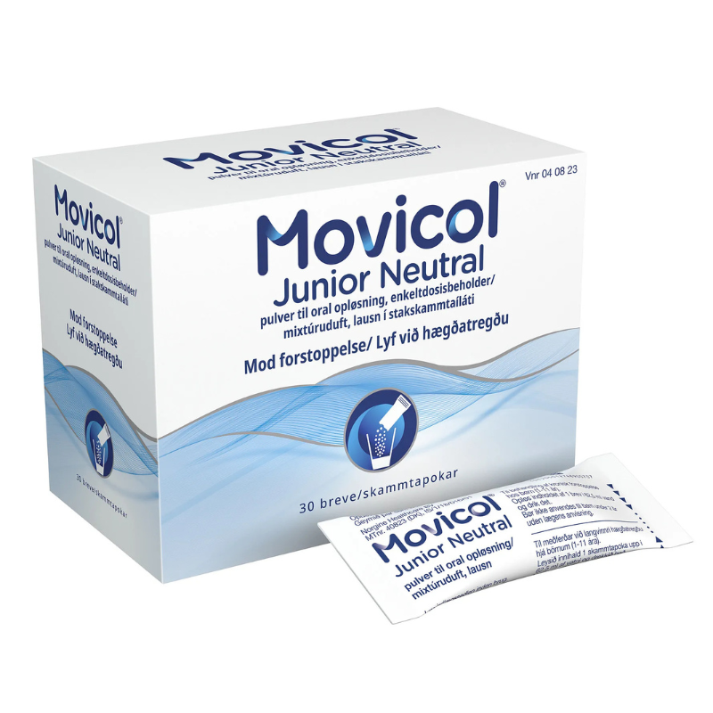 Movicol Junior Pulver Oral Opløsning (30 breve)