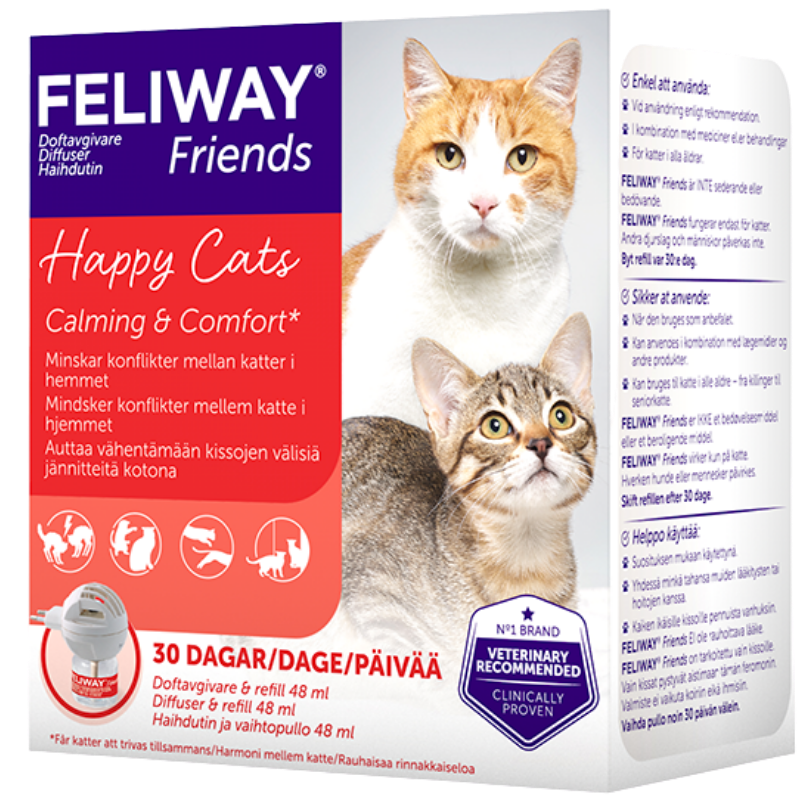 Feliway Friends Diffusor + 48 ml Refill (1 stk)