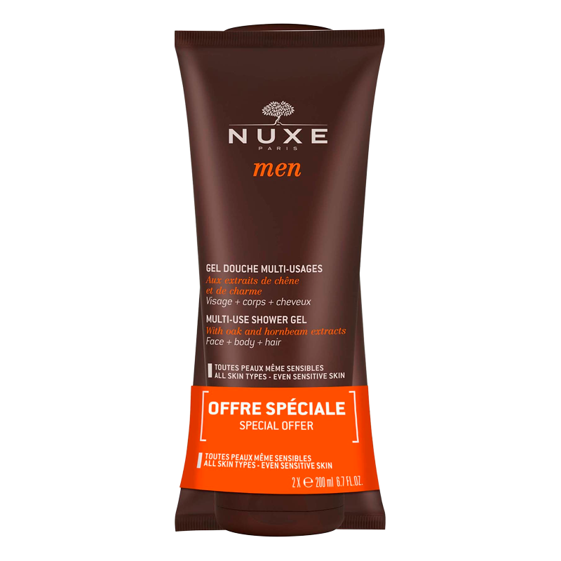 NUXE Men Shower Gel Duo Pack (2x150 ml)