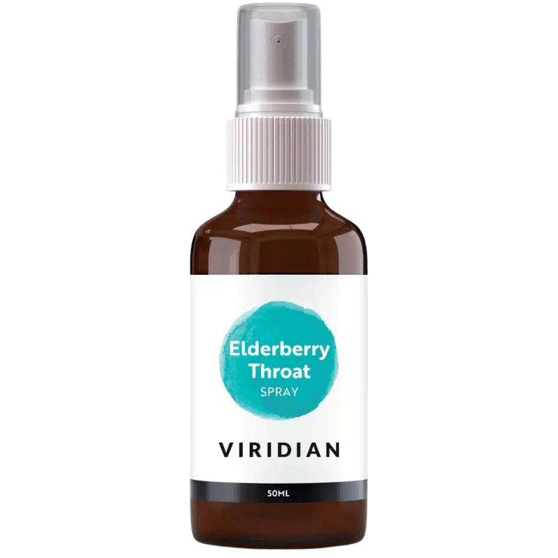 Viridian Elderberry Throat Halsspray Ø (50 ml)