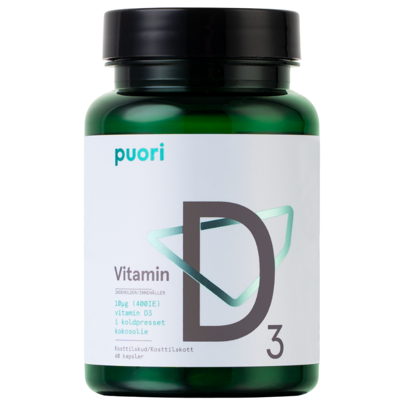 Puori Vitamin D3 (60 kap)