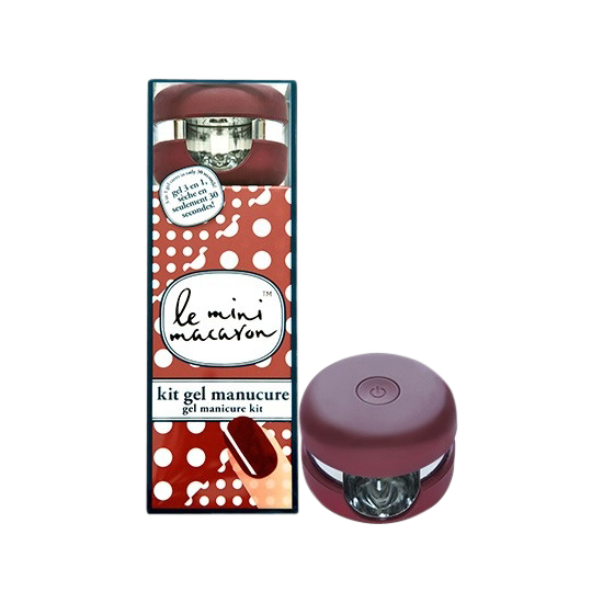 Le Mini Macaron Manicure Kit Cassis