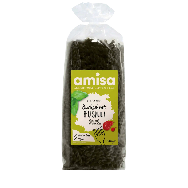 Amisa Boghvede Fusilli Glutenfri Ø (500 g)
