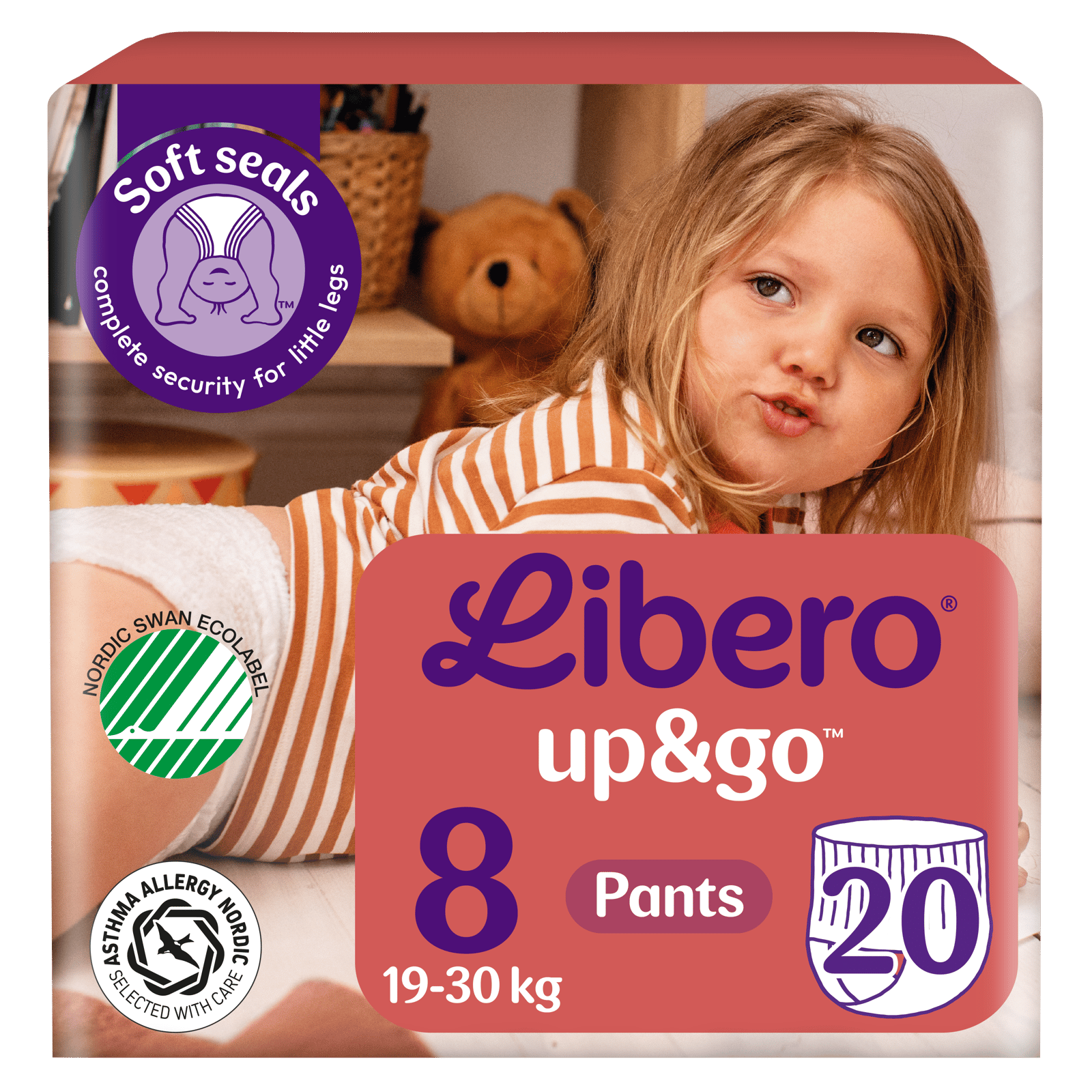 Libero Bukseble Str. 8, 19-30 kg (20 stk)