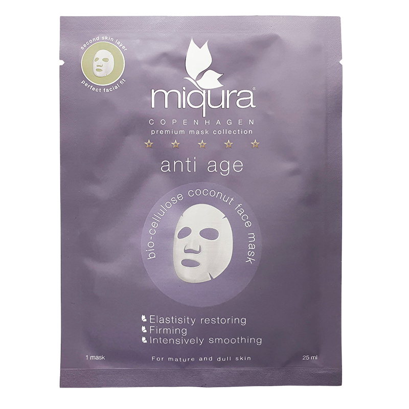 Miqura Anti Age Sheet Mask 1 stk.