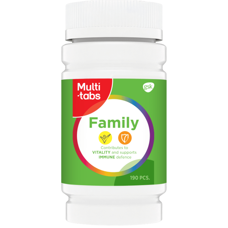Multitabs Family Tabletter (190 stk)
