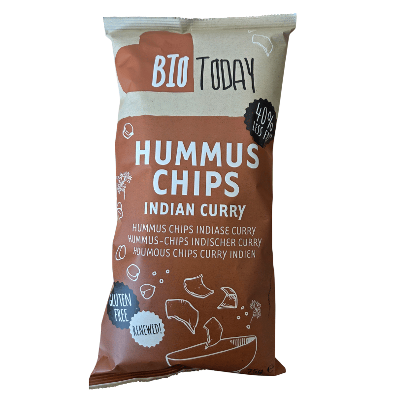 Bio Today Hummuschips Indian Curry Ø (75 g)