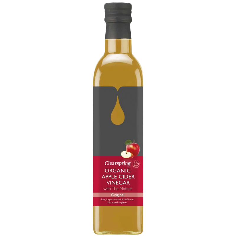 Clearspring Æblecidereddike M. Eddikemor Ø (500 ml)