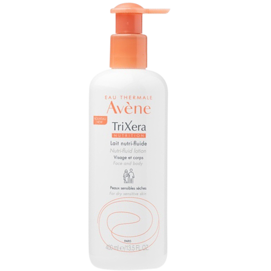 Avène TriXera Nutrition Nutri-Fluid Lotion 400 ml.