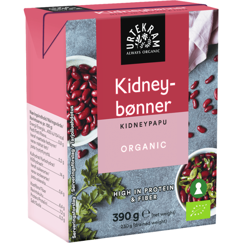 Urtekram Kidneybønner Ø (390 g)