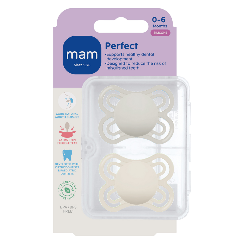 MAM Perfect Silk 0-6M Neutral (2 stk)