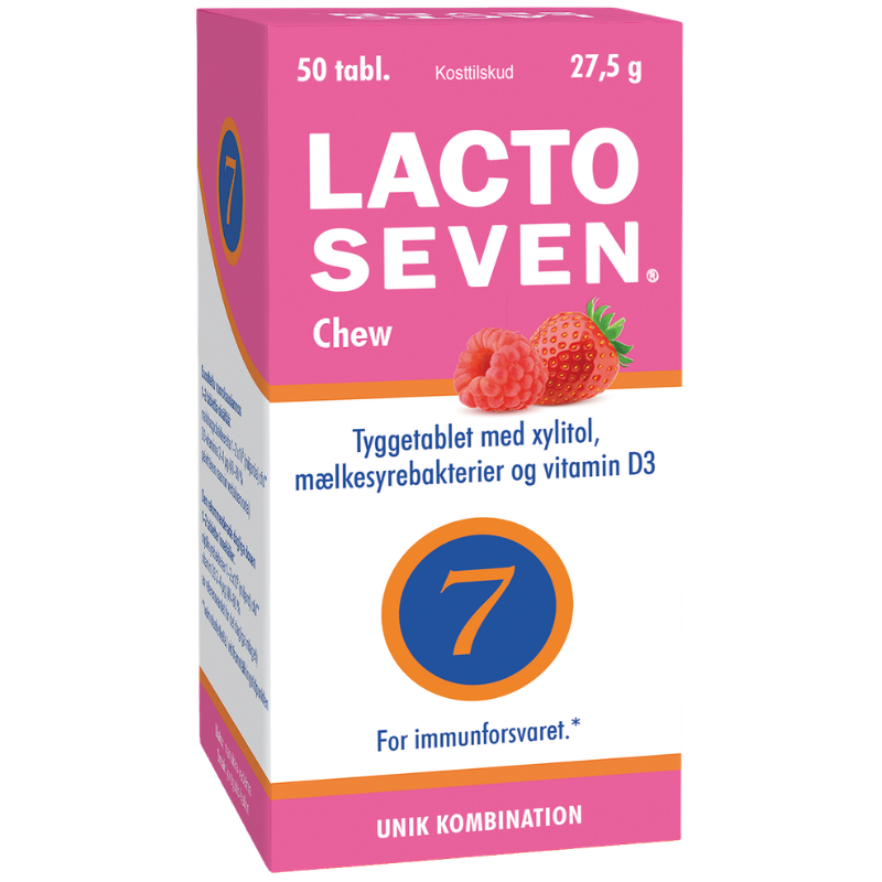 Vitabalans Lacto Seven Chew (50 stk)