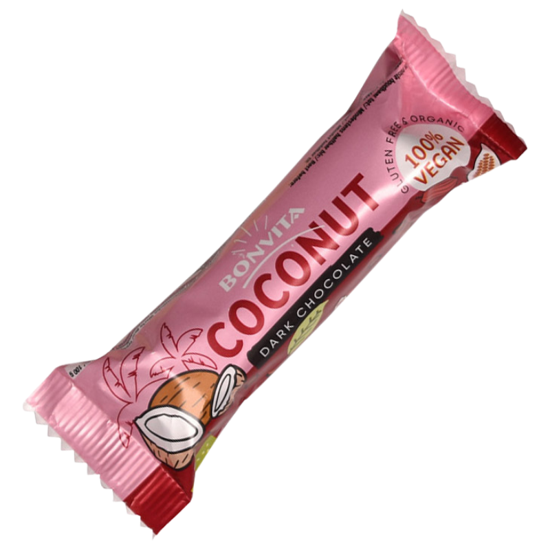 Bonvita Cocos bar m. Mørk Chokolade Ø (40 gr)