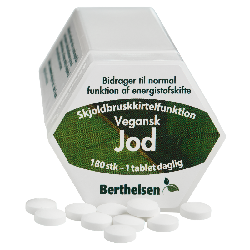 Berthelsen Jod 180 tabletter