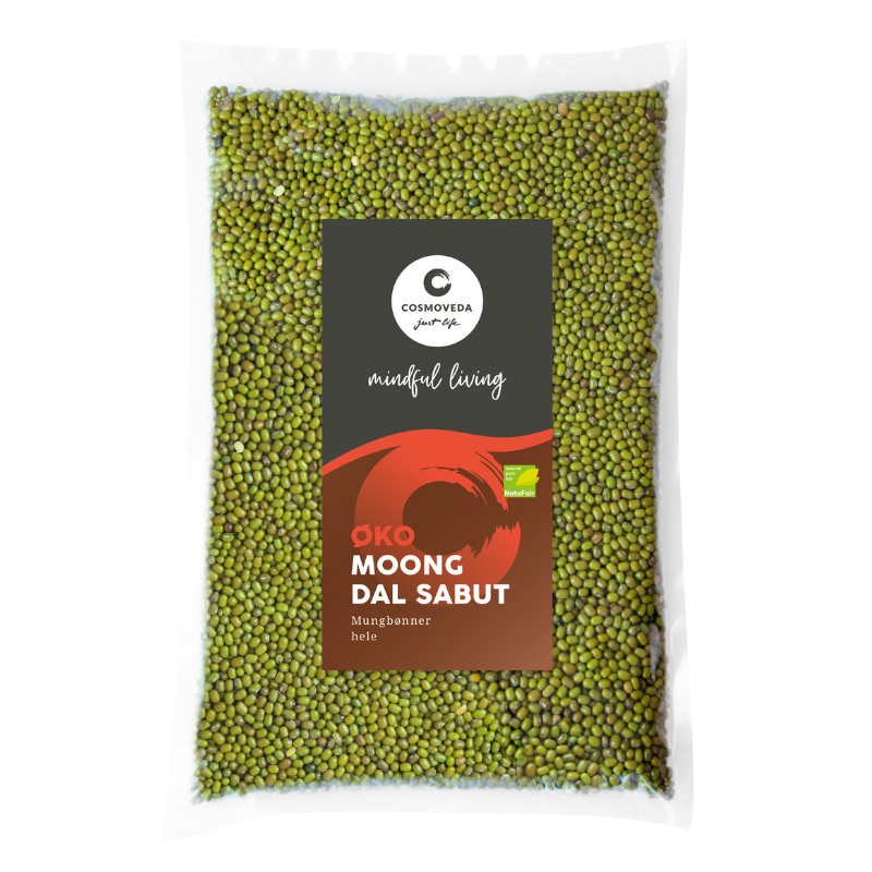 Cosmoveda Mungbønner hele Ø (1 kg)