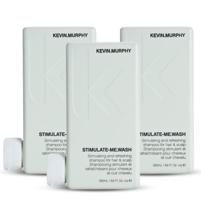 3 x Kevin Murphy Stimulate-Me Wash (250 ml) 3 x Kevin Murphy Stimulate-Me Wash (250 ml)