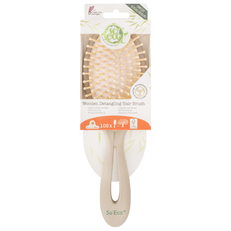 So Eco So Eco Biodegradable Gentle Detangling Brush (1 stk)