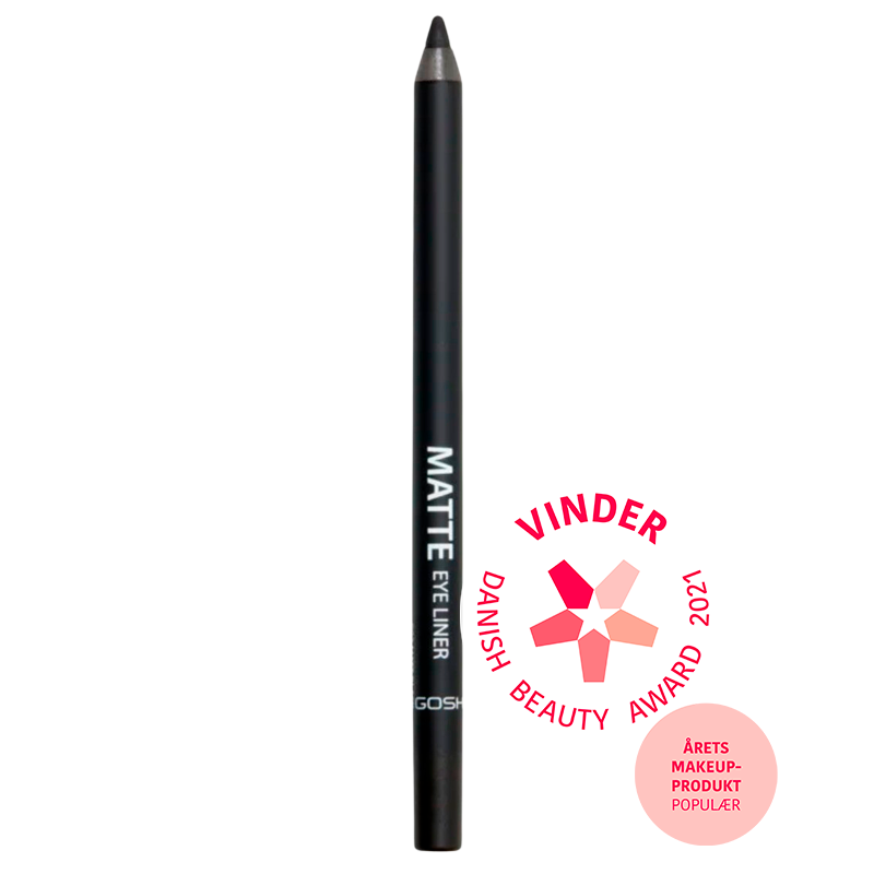 GOSH Matte Eye Liner Matt Black (1,2 g)