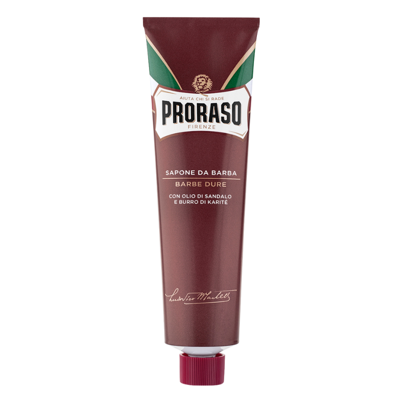 Proraso Barbercreme - Sandeltræsolie og Shea Butter (150 ml)