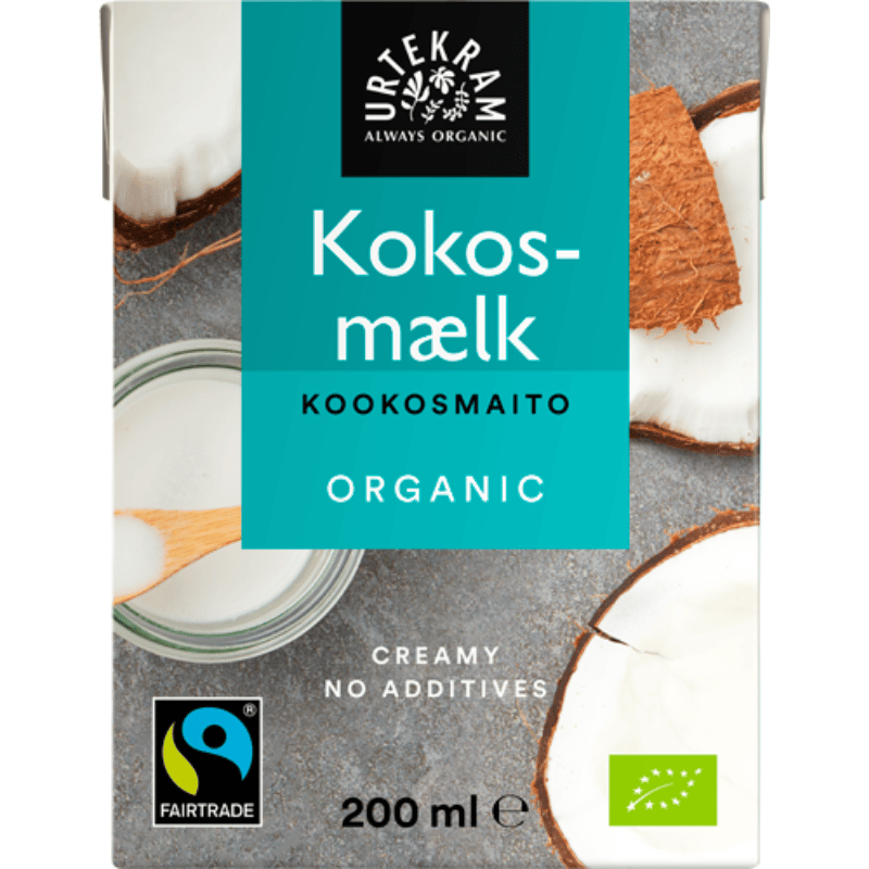 Urtekram Kokos Mælk Ø (200 ml)