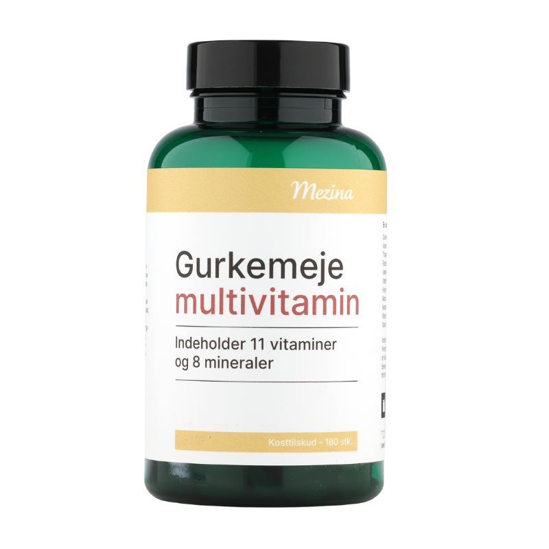 Mezina Gurkemeje + Multivitamin (180 tabl)