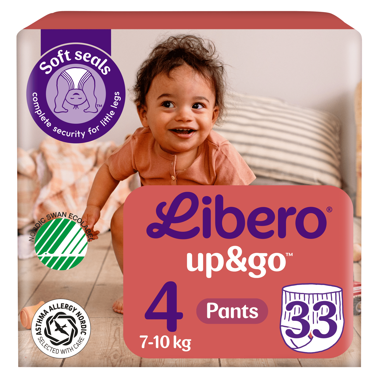 Libero Bukseble Str. 4, 7-10 kg (33 stk)