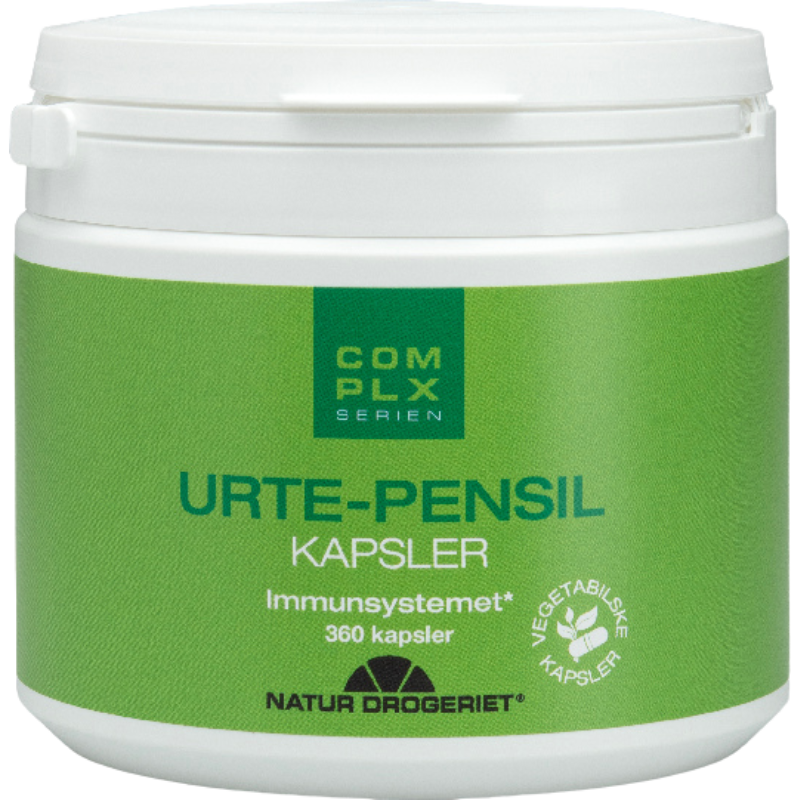Natur Drogeriet Urte-Pensil Økonomikøb 340 mg (360 kapsler) Natur Drogeriet Urte-Pensil Økonomikøb 340 mg (360 kapsler)
