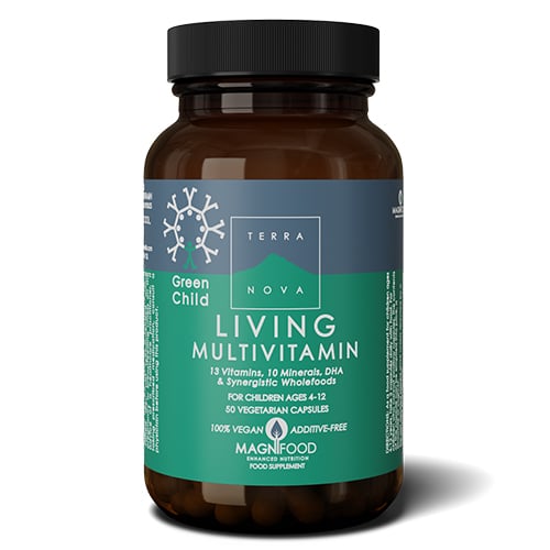 Terranova Green Child Living Multivitamin (100 kaps)