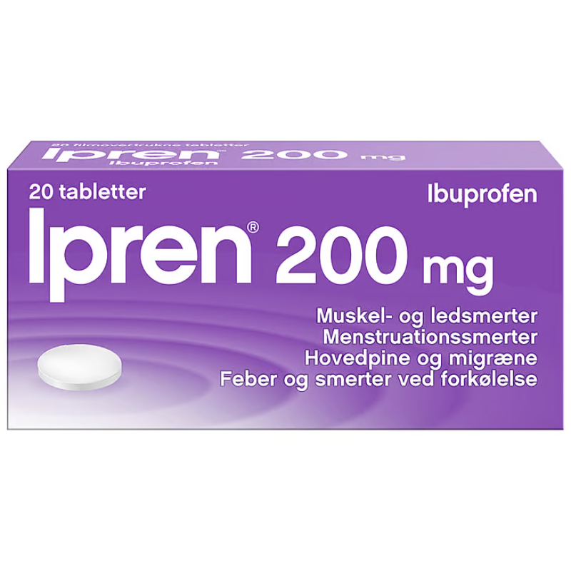 Ipren Tabletter 200 mg (20 stk)