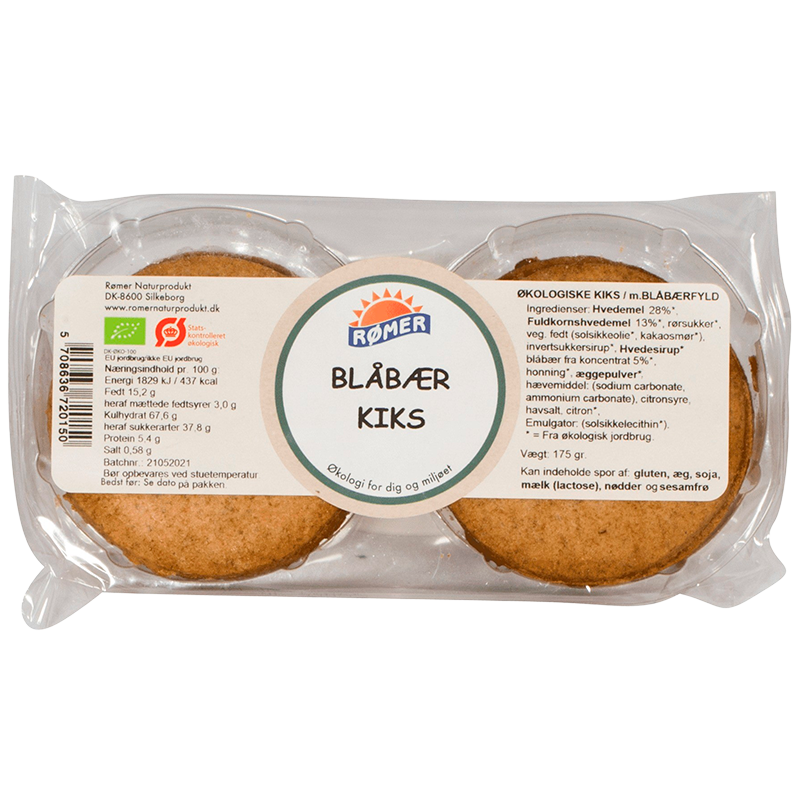 Rømer Blåbær Kiks Ø (175 gr)