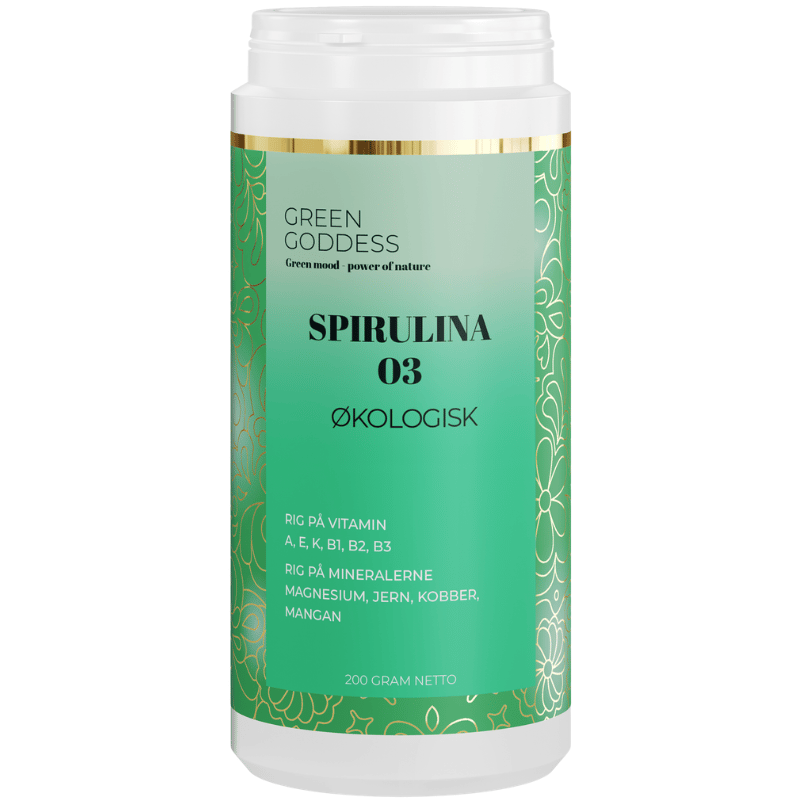 Green Goddess Spirulina 03 Ø (200 g)
