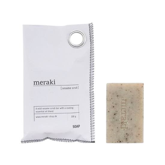 Meraki Sesame Scrub Hand Soap Bar 100 g.