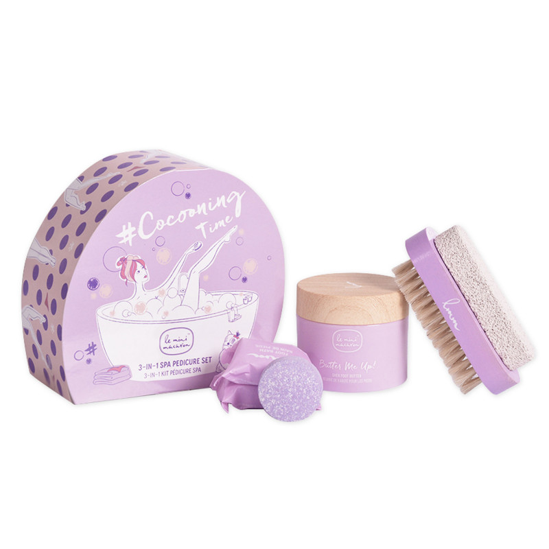 Le Mini Macaron Spa Pedicure Set Cocooning Time