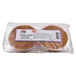Rømer Vafler m. Hasselnødder Ø (175 g)