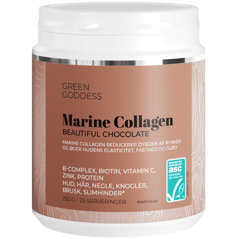 Green Goddess Marine Collagen Beautiful Chocolate (250 g)
