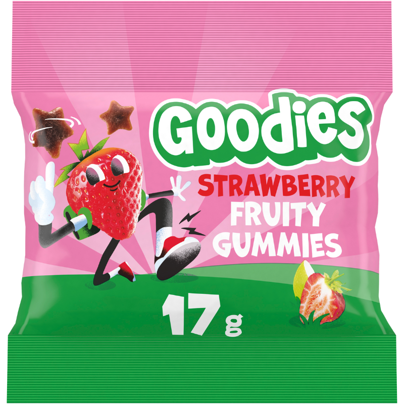Goodies Fruit Gummies Strawberry (17 g)