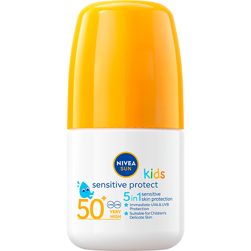 Nivea Kids Sensitive Sun Roll On SPF 50+ (50 ml)