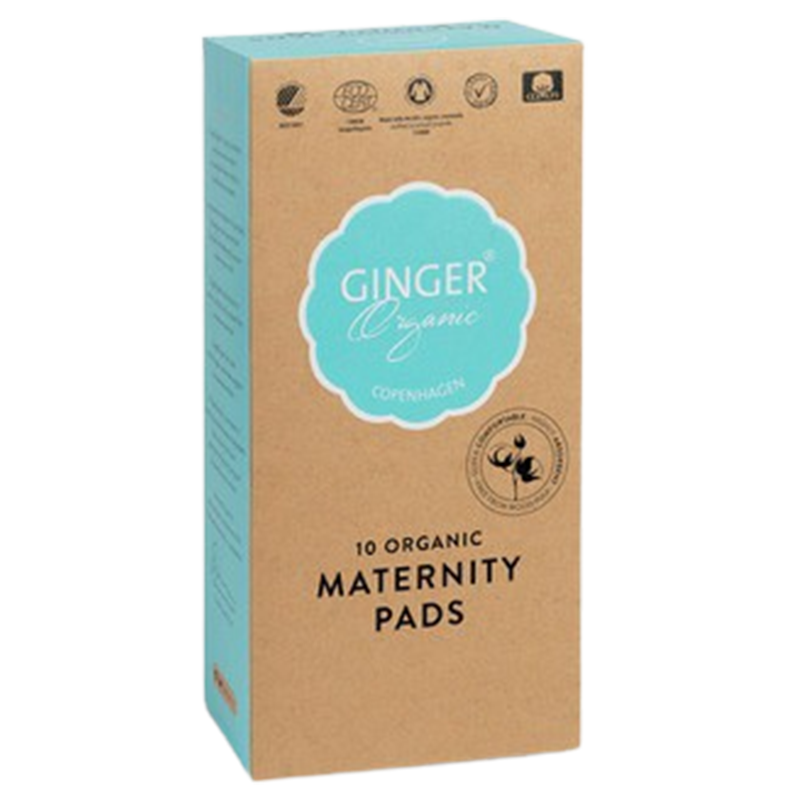 Ginger Organic Efterfødselsbind Ø (10 stk.)