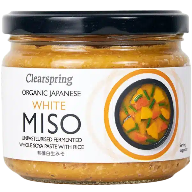Clearspring Miso White Upasteuriseret Ø (270 g)