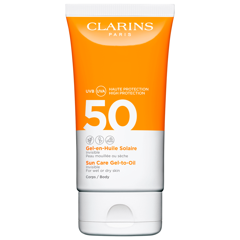 Clarins Sun Body Care Gel-To-Oil SPF 50 (150 ml)