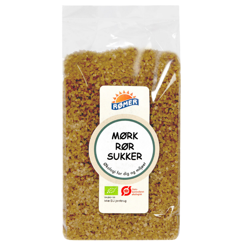 Rømer Rørsukker Mørk Ø (500 g)