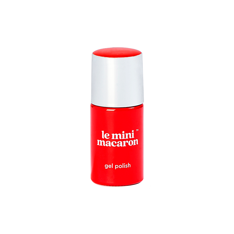 Le Mini Macaron Gel Polish Cherry Red 8,5 ml.