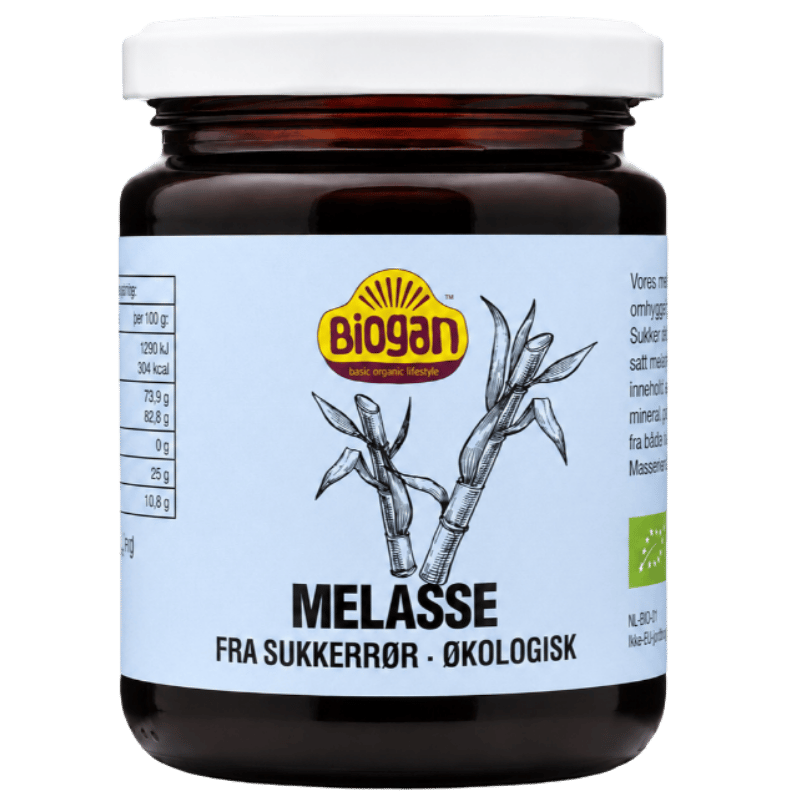 Biogan Melasse Af Sukkerrør Ø (300 g)