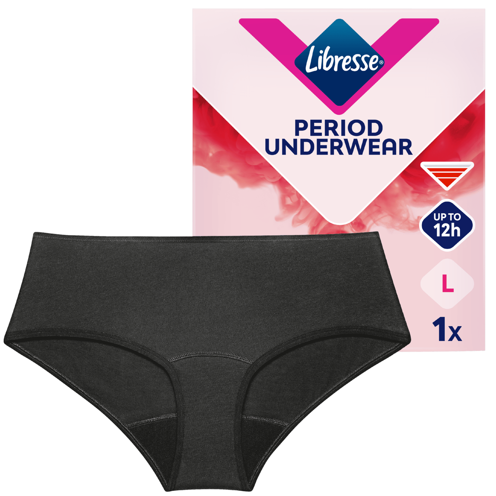 Libresse Intimawear Hipster Black L (1 stk)