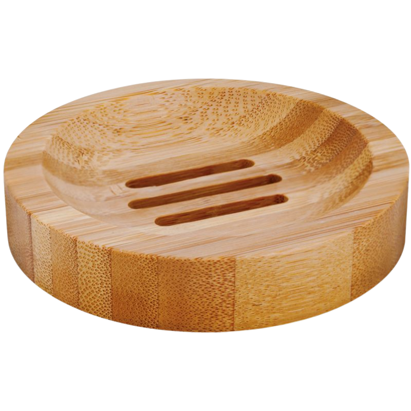 Croll & Denecke Soap Dish Bamboo Round (1 stk)