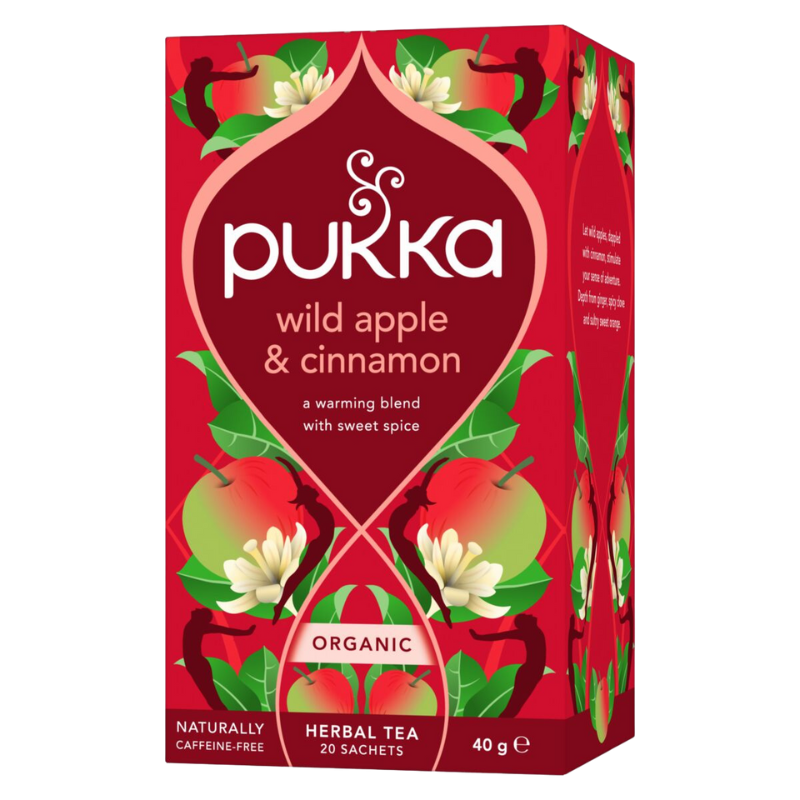 Pukka Wild Apple & Cinnamon te Ø (20 breve)
