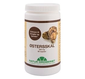 Natur Drogeriet Østersskal 500 mg (90 kapsler)