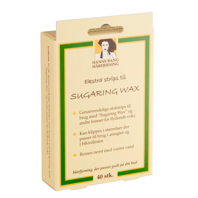 Hanne Bang Ekstra Strips Til Sugaring Wax (40 stk)
